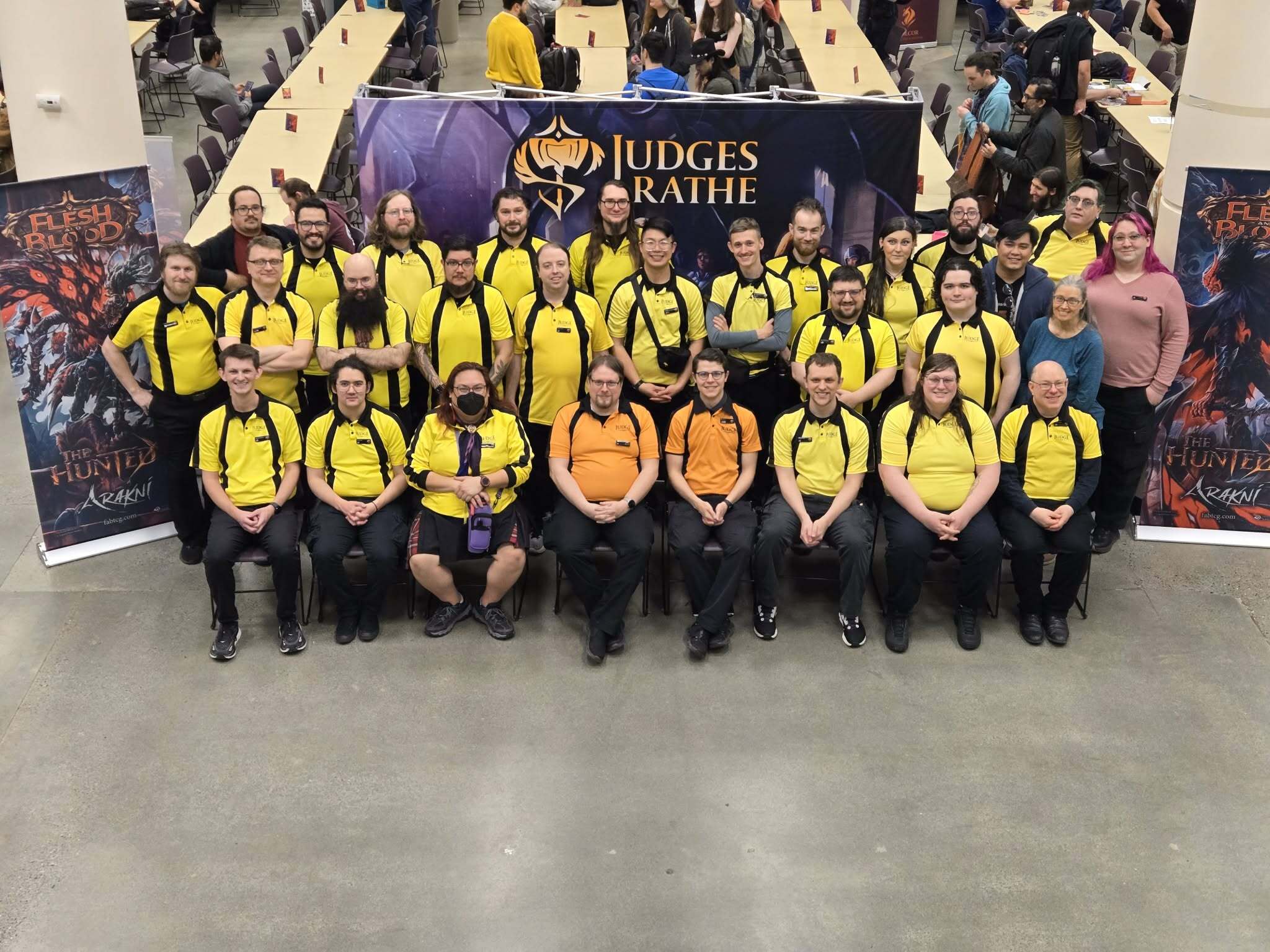 World Tour Seattle, December 2025 — team photo